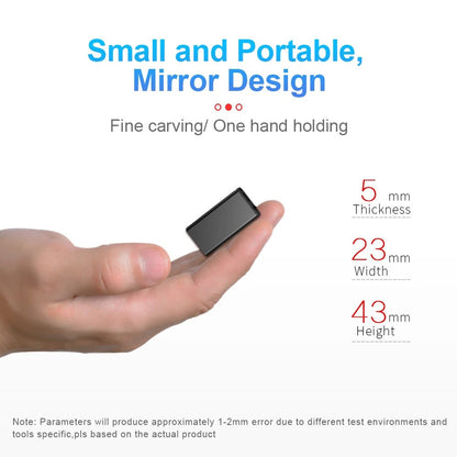 Mini hidden voice recorder – spy equipment small audio recording device 3