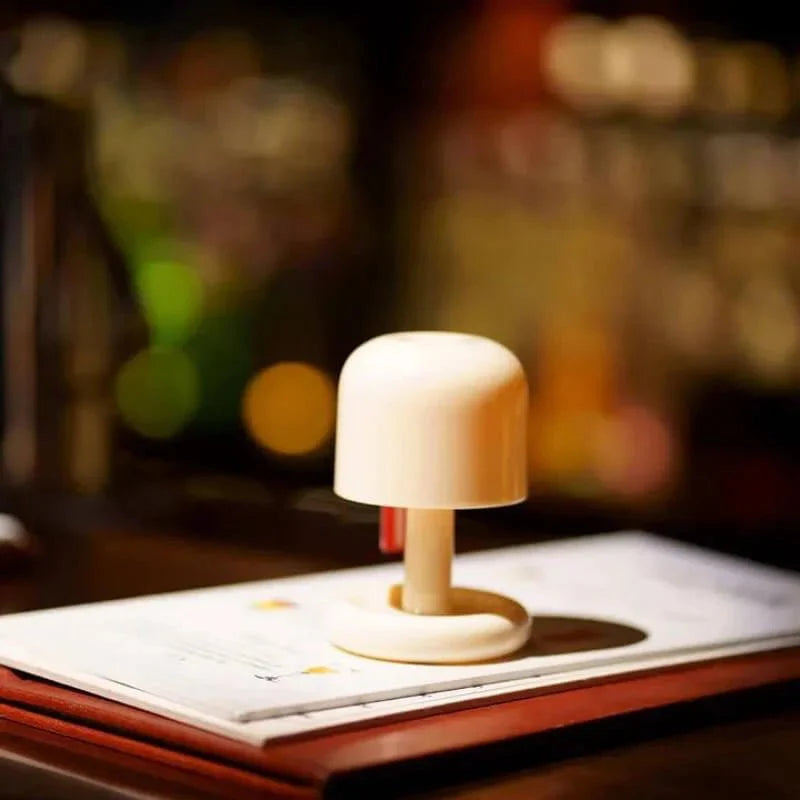 Mini table lamp with sunset 2