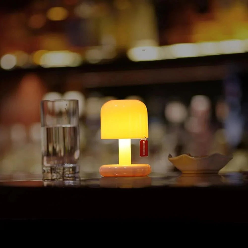Mini table lamp with sunset 3