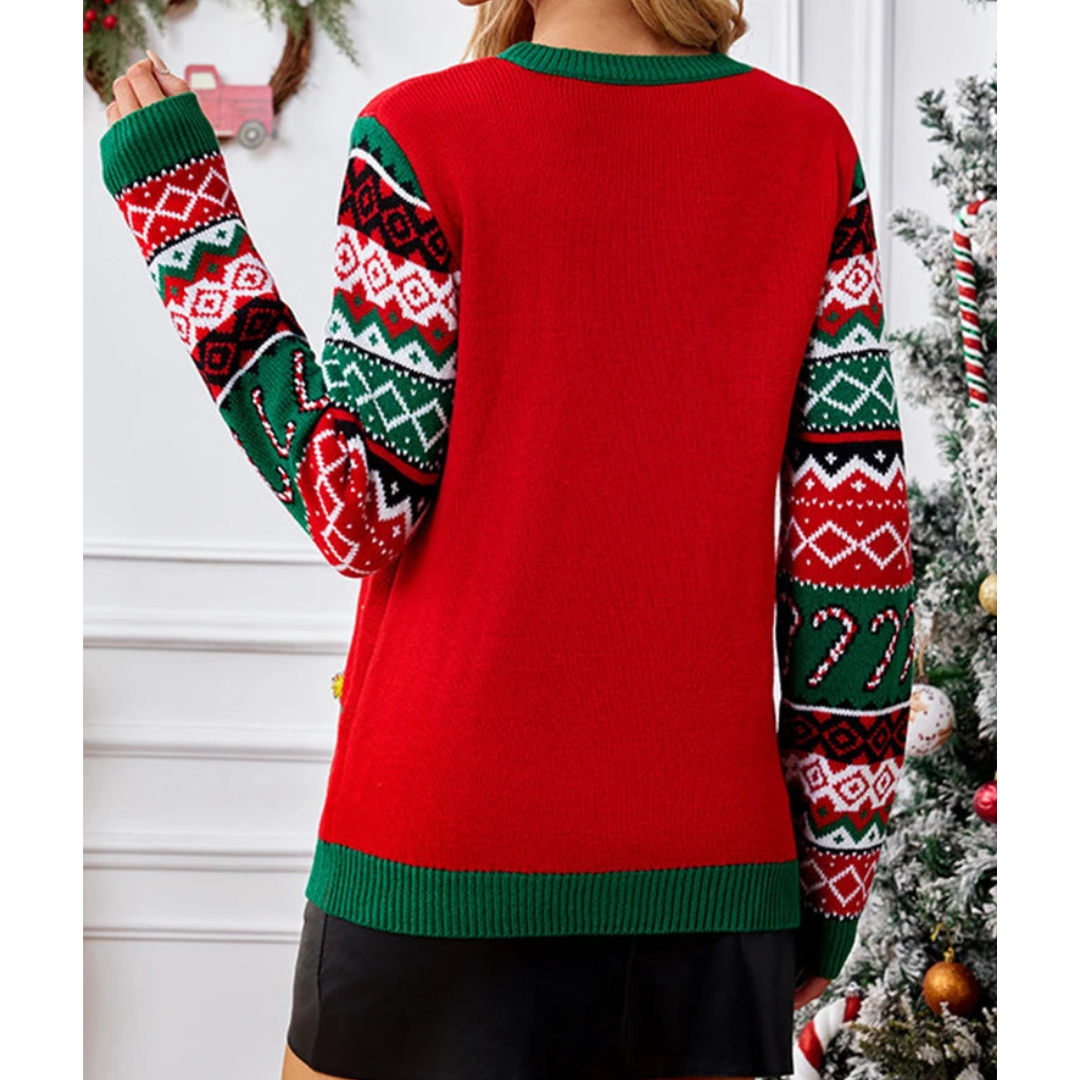 Mirharam | Knit Modern Ugly Xmas Sweater for Women | Warm 1