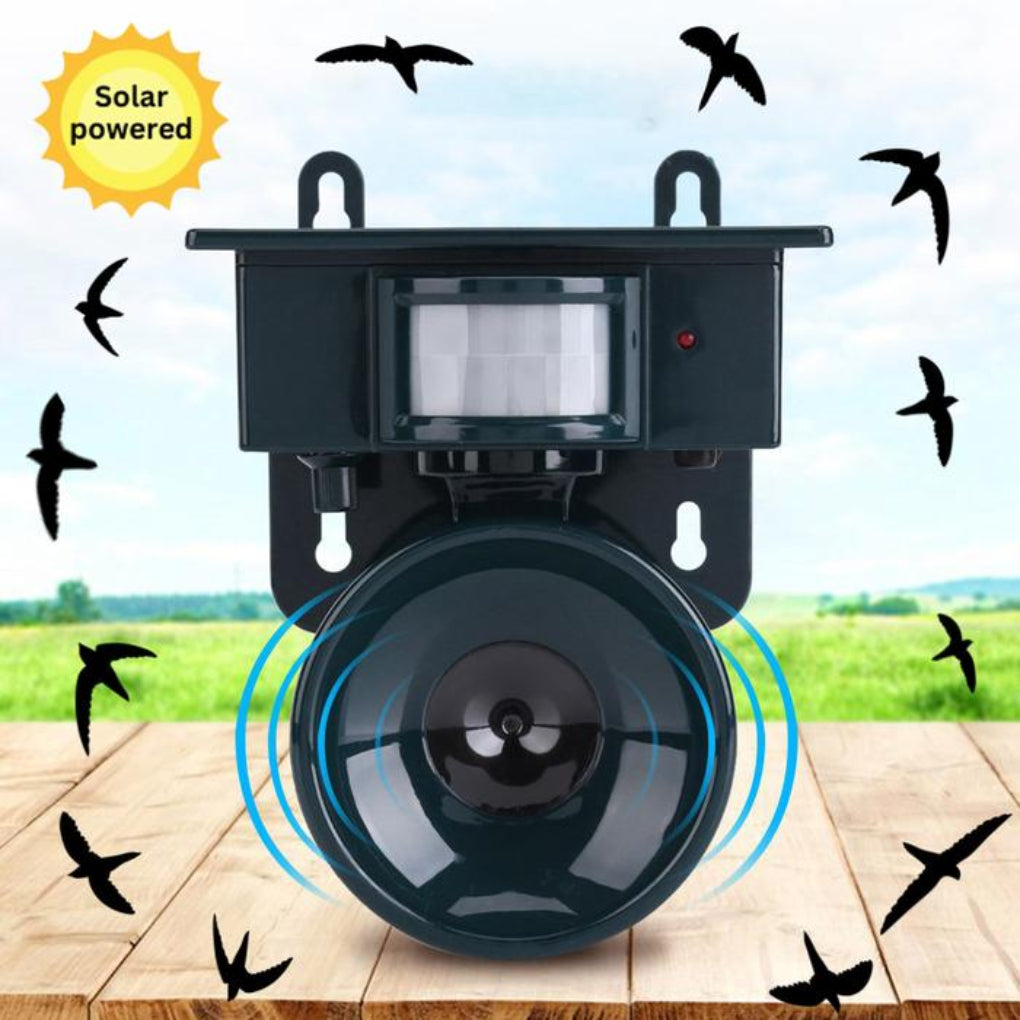 Motion Sensor Bird Deterrent for Crows: Ideal Pigeon Repeller with Sound Scarer 7
