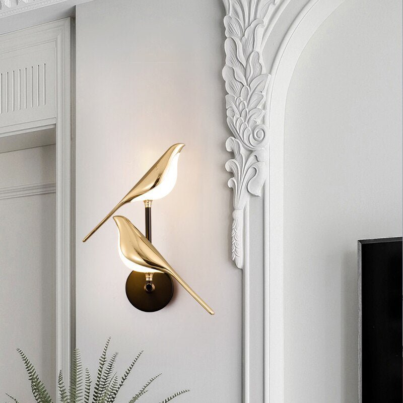 MrBird | Modern wall light in bird shape 4