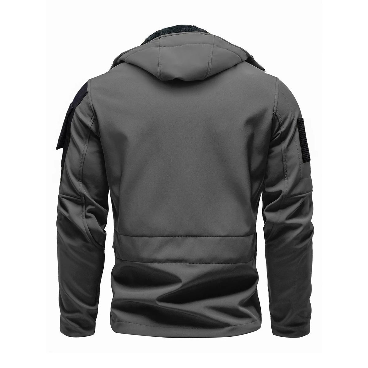 Multi-pocket men's softshell jacket | With hood 3