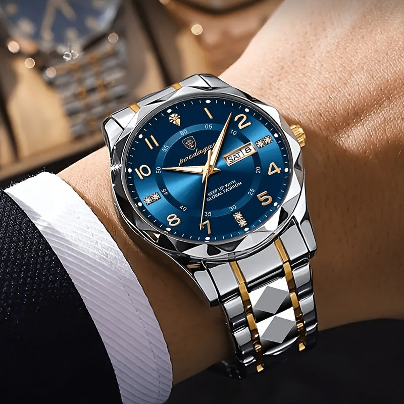 Multifunctional Waterproof Sports Watch for Men - Titanium 3