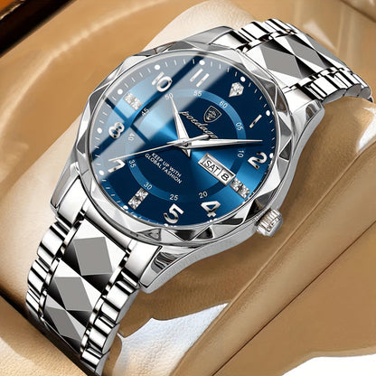 Multifunctional Waterproof Sports Watch for Men - Titanium 7