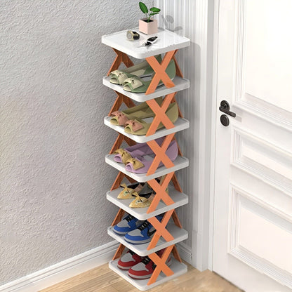 Multifunctional and foldable shoe shelf - spacesaver 12