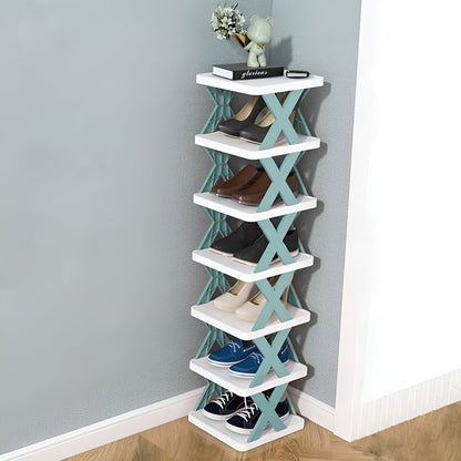 Multifunctional and foldable shoe shelf - spacesaver 13