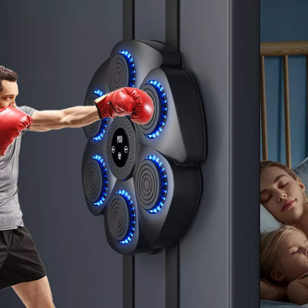 Music Boxing Pad with Targeting Features – Ultimate Punch Machine for Boxing Fitness 0