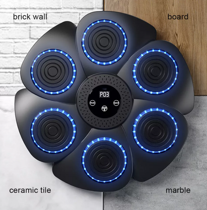 Music Boxing Pad with Targeting Features – Ultimate Punch Machine for Boxing Fitness 8