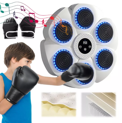 Music Boxing Pad with Targeting Features – Ultimate Punch Machine for Boxing Fitness 9