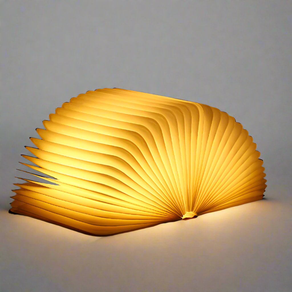 Mystical book lamp with warm light 4