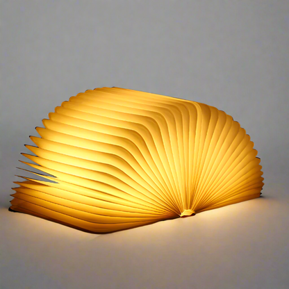 Mystical book lamp with warm light 4