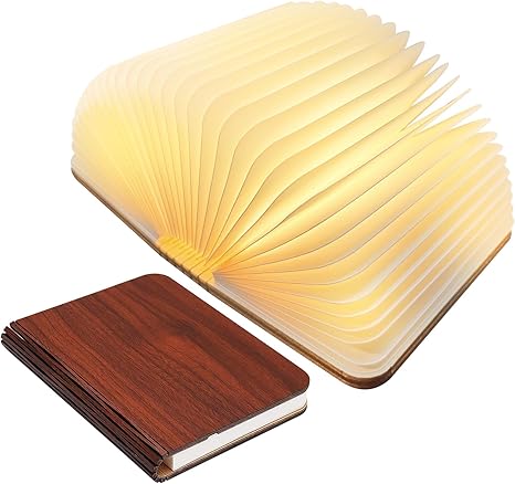 Mystical book lamp with warm light 5