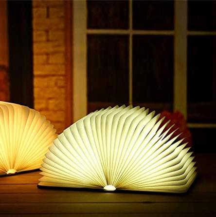Mystical book lamp with warm light 6