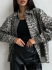 NAOMI | Elegant Leopard Print Jacket 2