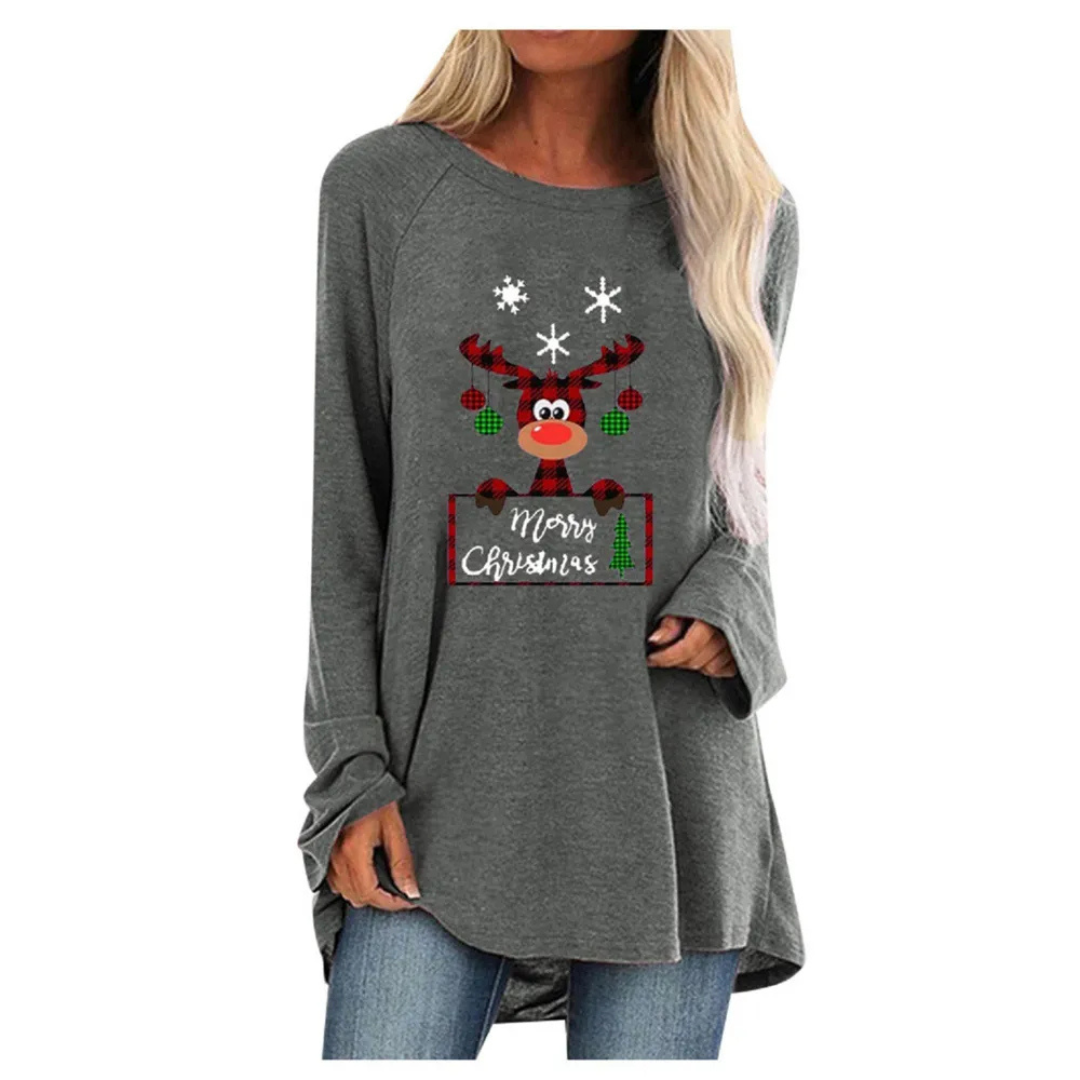 Nalina | Long Reindeer Christmas Sweater for Women | Warm 3