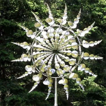 New Anti-Rust Magical Metal Windmill-Kinetic Metal Wind Spinners 4