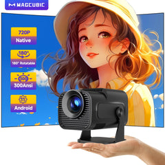 New Upgraded Magcubic 4K Mini Projector For Home 2