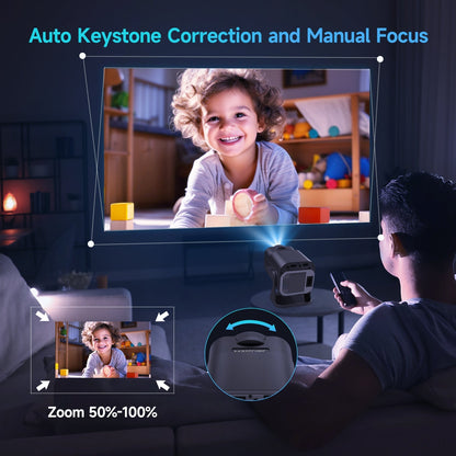 New Upgraded Magcubic 4K Mini Projector For Home 5