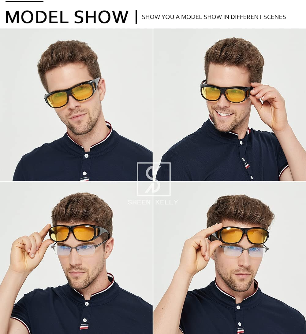 Night Vision HD Anti Glare Glasses 2