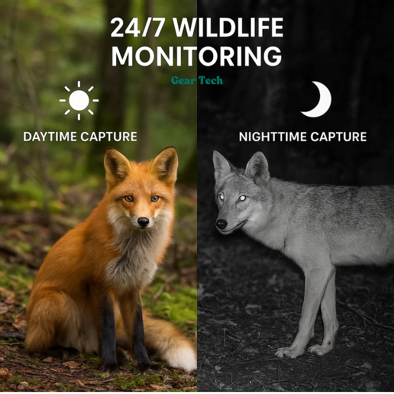 Night Vision Outdoor Wildlife Animal Camera 6