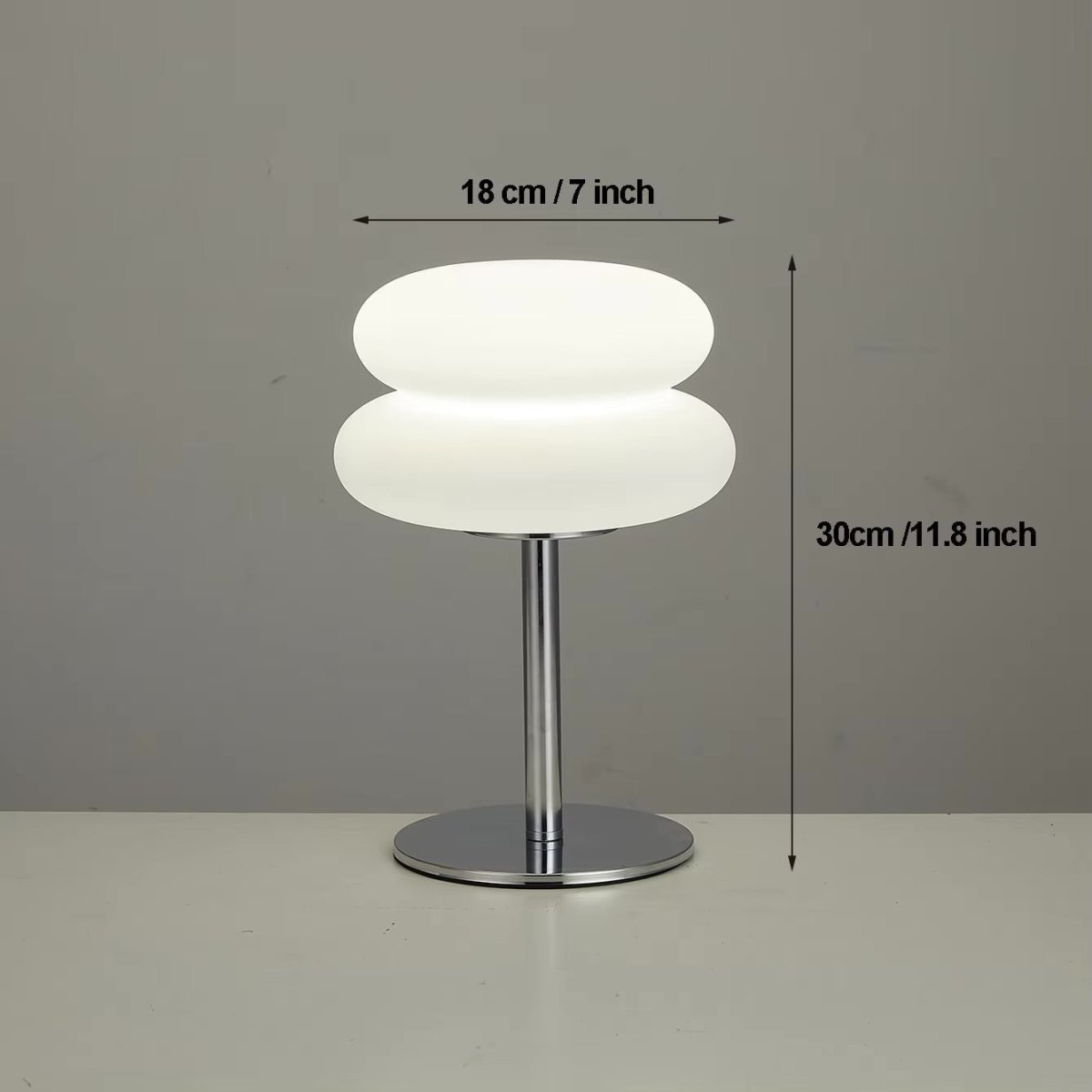 Nuage | Dimmable glass table lamp 6