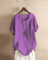  KELLYS | Short-sleeved Blouse with Round Neckline-3