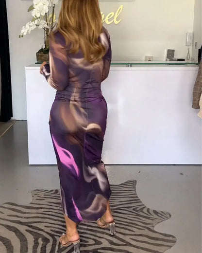  OLIVIA | Chic Midi Dress-5