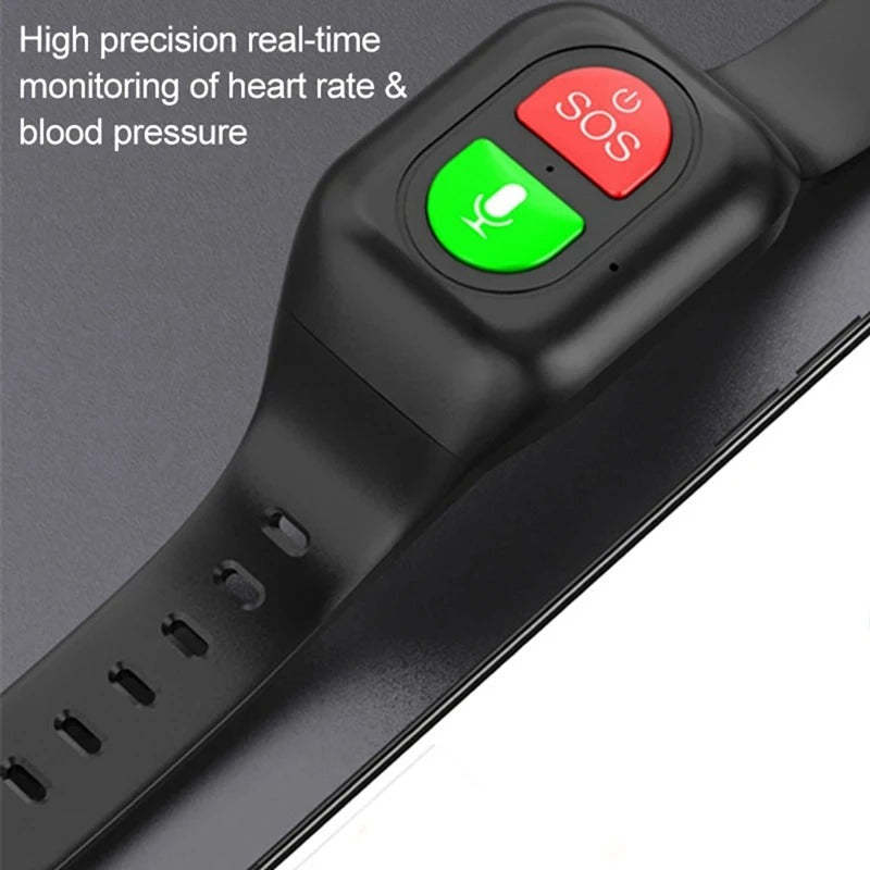 Older GPS Smartwatch – 4G SOS Tracker, Health Monitoring & Emergency Alerts 2