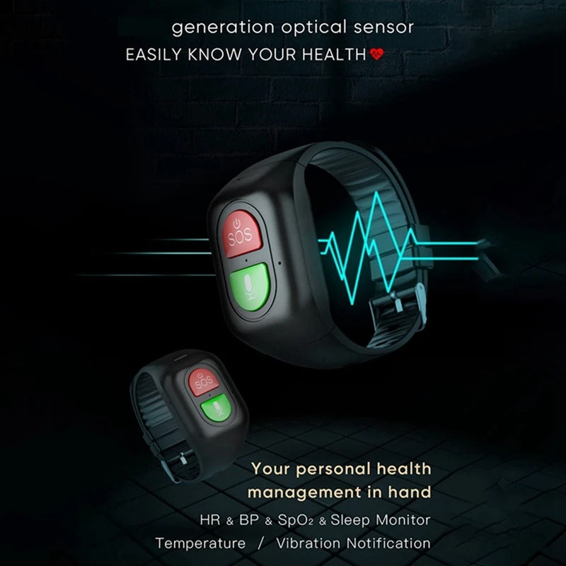 Older GPS Smartwatch – 4G SOS Tracker, Health Monitoring & Emergency Alerts 3