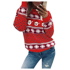 Oliwiyan | Warm Christmas Sweaters for Women | Santa Claus 3