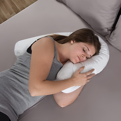 Orthopedic Side Sleeper Pillow With Ear Hole 0
