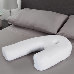 Orthopedic Side Sleeper Pillow With Ear Hole 1