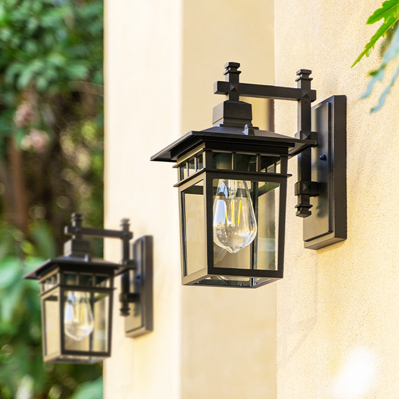Outdoor Lantern Wall Light Waterproof 0