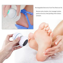 PediGlow | Ergonomic Electric Callus Remover for Smooth, Healthy Feet 3