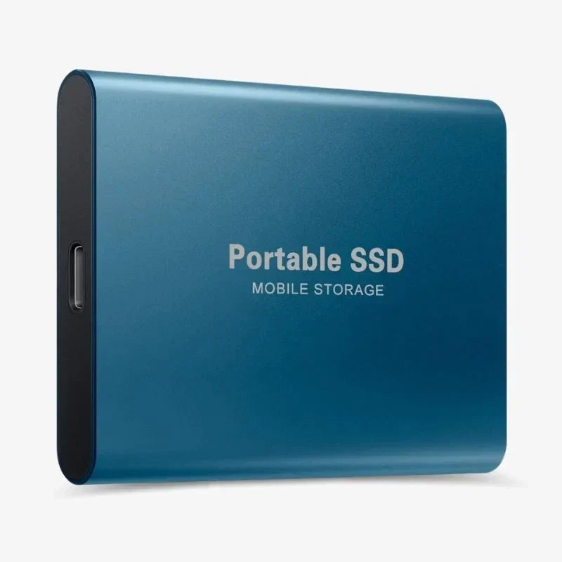 Portable 2 TB external SSD - Ultra Fast SSD external hard drive with USB 3.1 for safe data storage 0