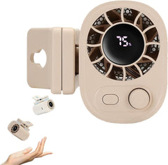 Portable Car Clip Fan – 360° Rotating USB Rechargeable Mini Fan with Clamp 1
