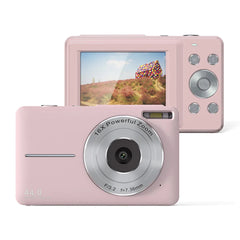 Portable Digital Camera 1080P 44MP with 16X Zoom – Compact Vlogging Camera with LCD Screen, Rechargeable, Perfect for Teens and Students 2