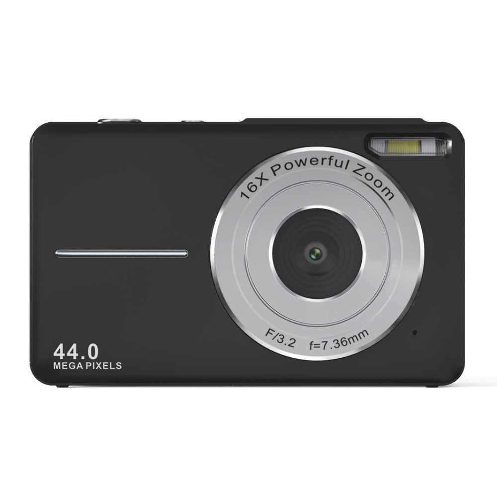 Portable Digital Camera 1080P 44MP with 16X Zoom – Compact Vlogging Camera with LCD Screen, Rechargeable, Perfect for Teens and Students 4