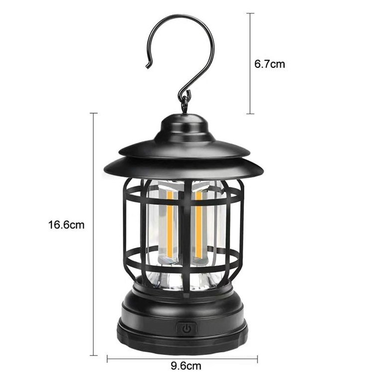 Portable retro camping lamp 7