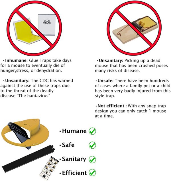 Premium Bucket Lid Mouse Trap 2