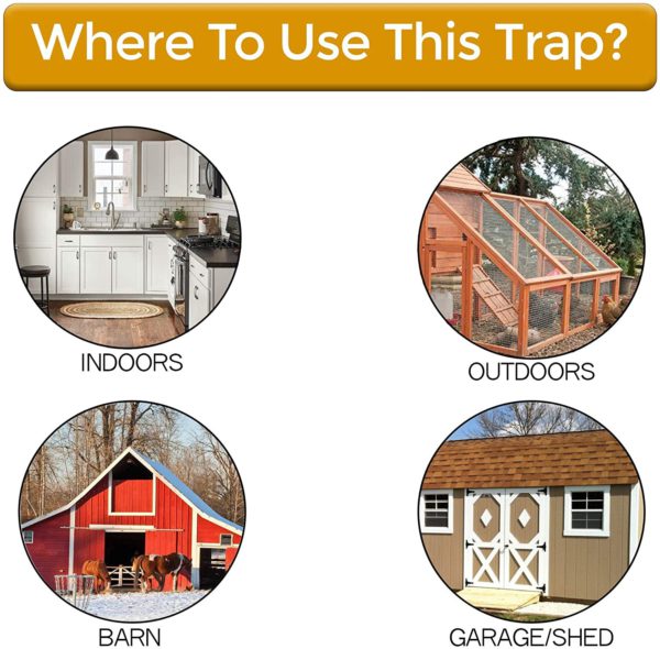 Premium Bucket Lid Mouse Trap 3