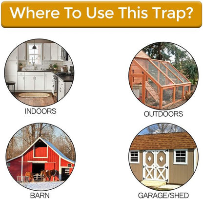 Premium Bucket Lid Mouse Trap 3