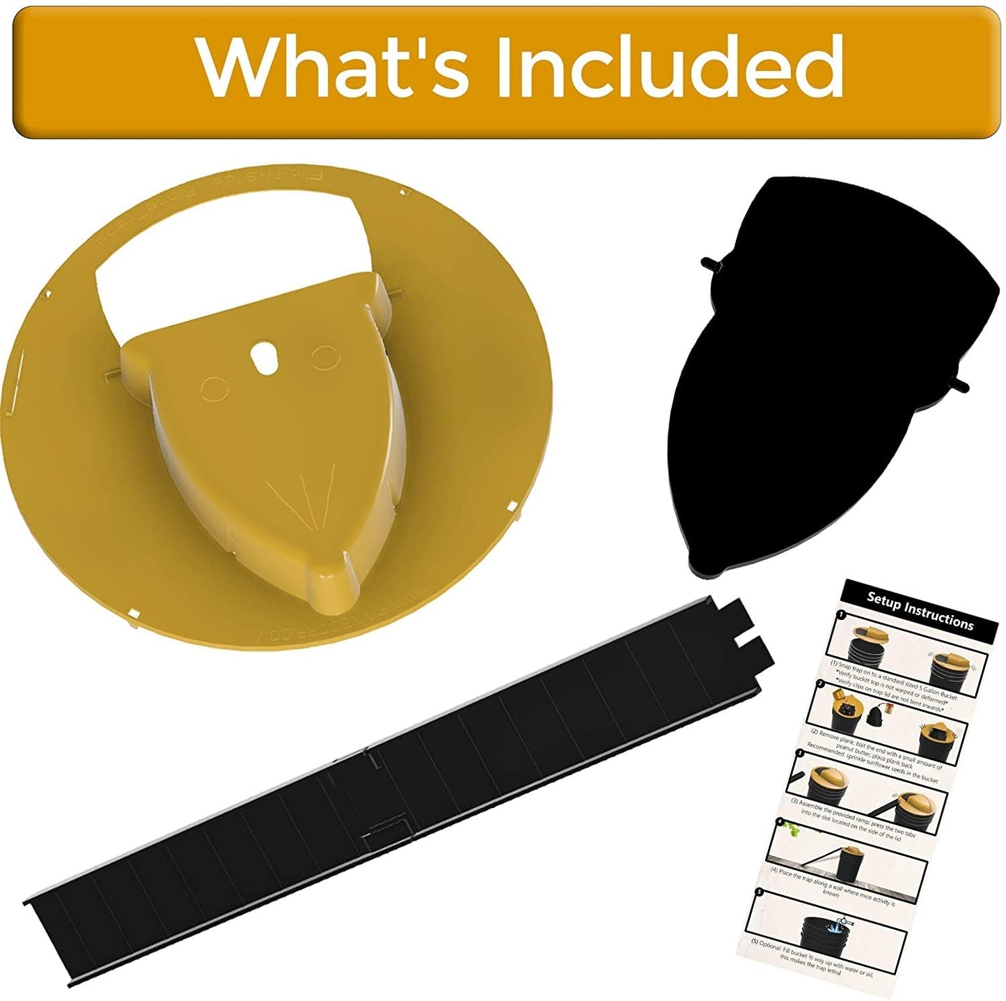 Premium Bucket Lid Mouse Trap 4