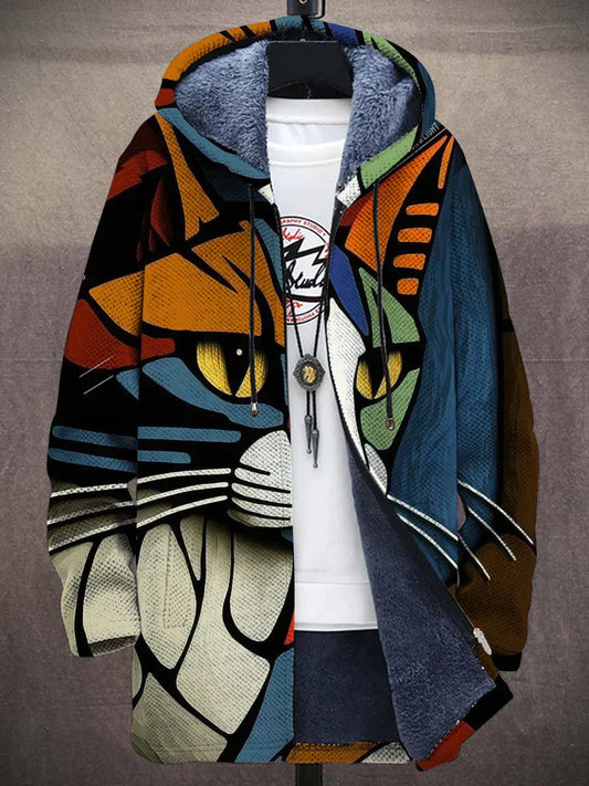 Printed women's hoodie | with zip 0