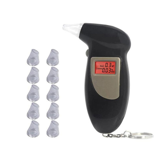 Professional Alcohol Breath Tester Portable Breathalyzer 0
