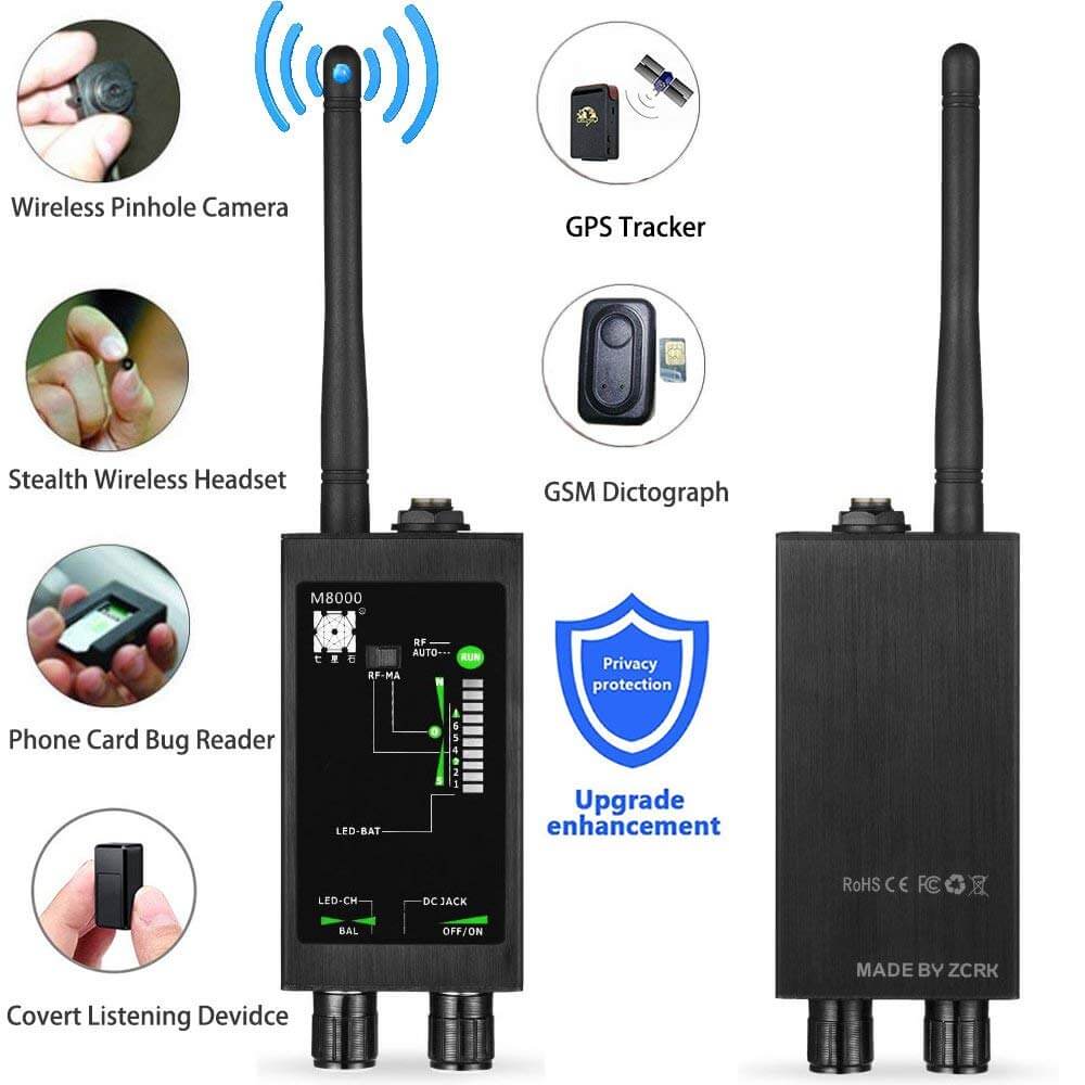 Professional Hidden Cameras & Bug Detector RF Signal 4