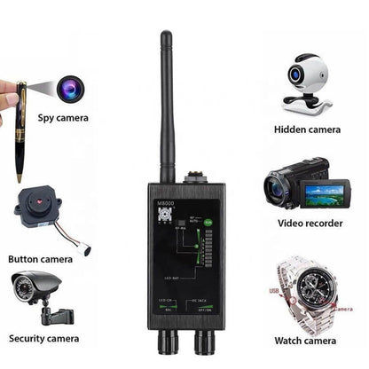 Professional Hidden Cameras & Bug Detector RF Signal 6