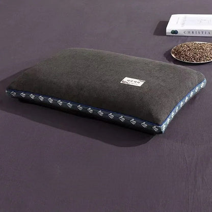 Pure Buckwheat Hull Neck Pillow – Natural Sleep Support for Side & Back Sleepers 5
