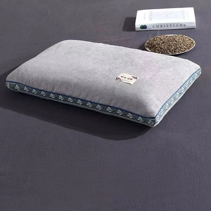 Pure Buckwheat Hull Neck Pillow – Natural Sleep Support for Side & Back Sleepers 6